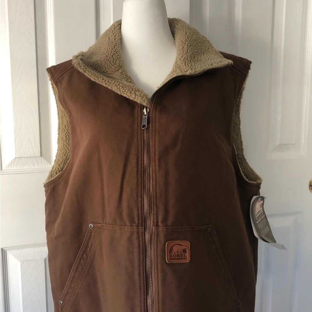 NWT Sorel Sherpa Lined Vest